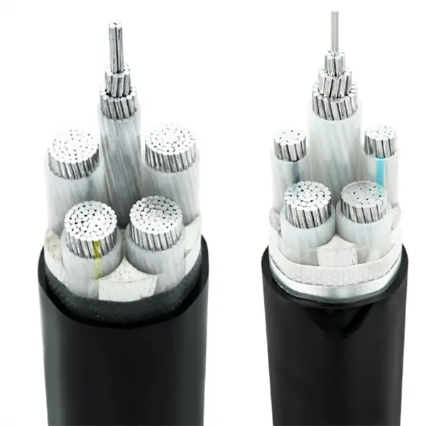 DC AC PVC XLPE Aluminum Alloy Power Electrical Cable 0.6/1kV