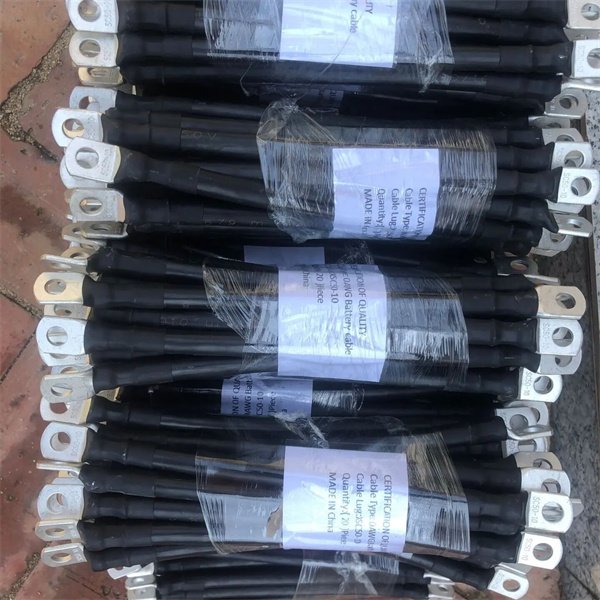 50mm2 70mm2 Pure Copper Battery Cable with Crimped Lugs