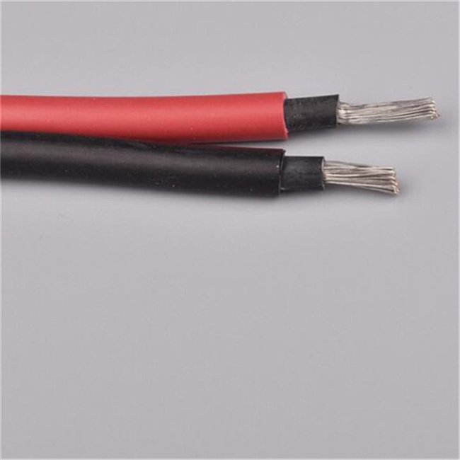 UL4703 photovoltaic cable solar PV DC wire 2000V with red and black sheath for PV1500DC-AL Aluminum Alloy Solar Cable
