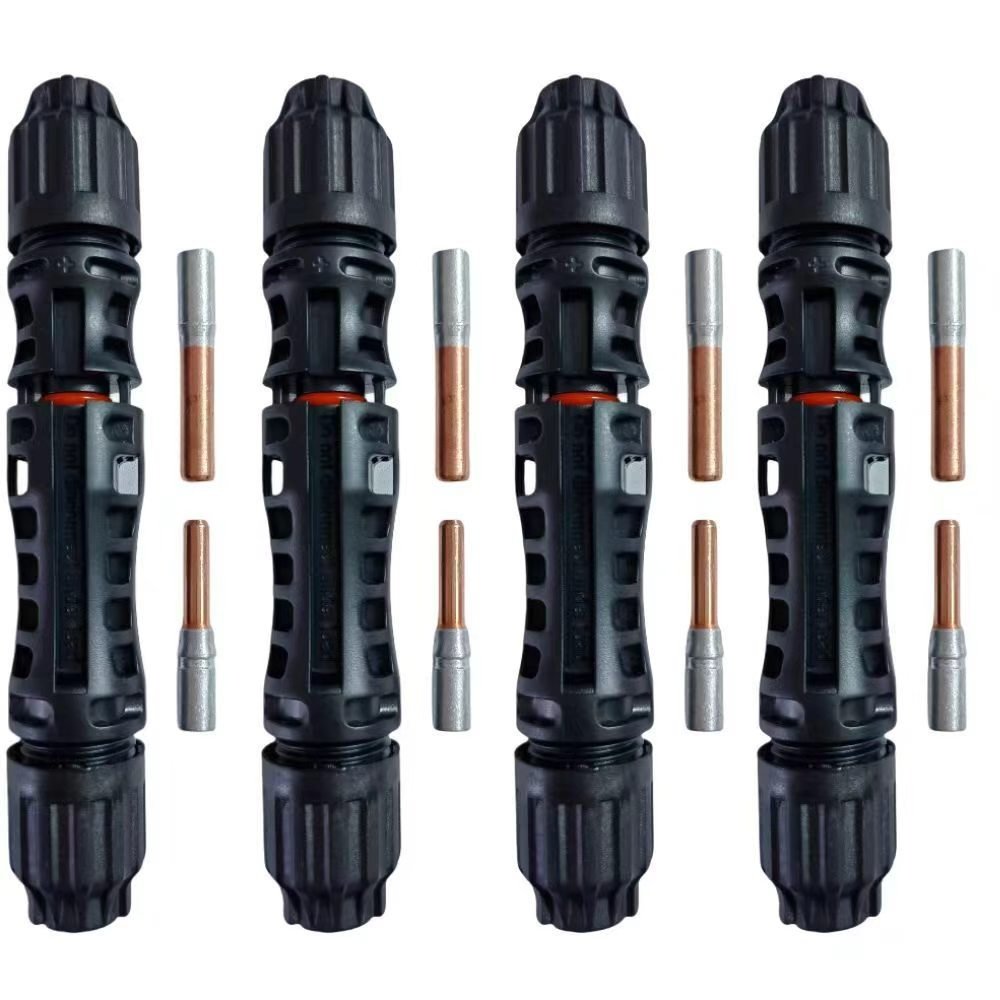 Solar Copper-Aluminum MC4 Connectors 1500V DC IP68 TÜV