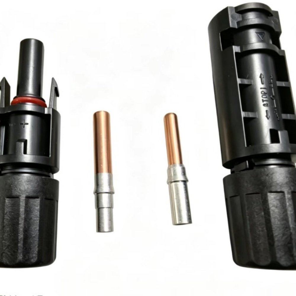 Copper-Aluminum Solar Cable MC4 Connectors 1500V