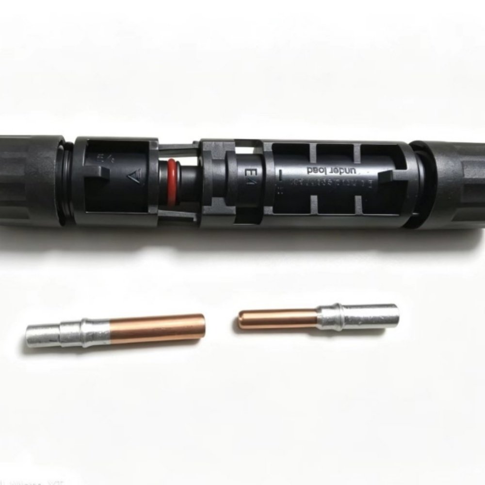 Copper-Aluminum Solar Cable MC4 Connectors 1500V