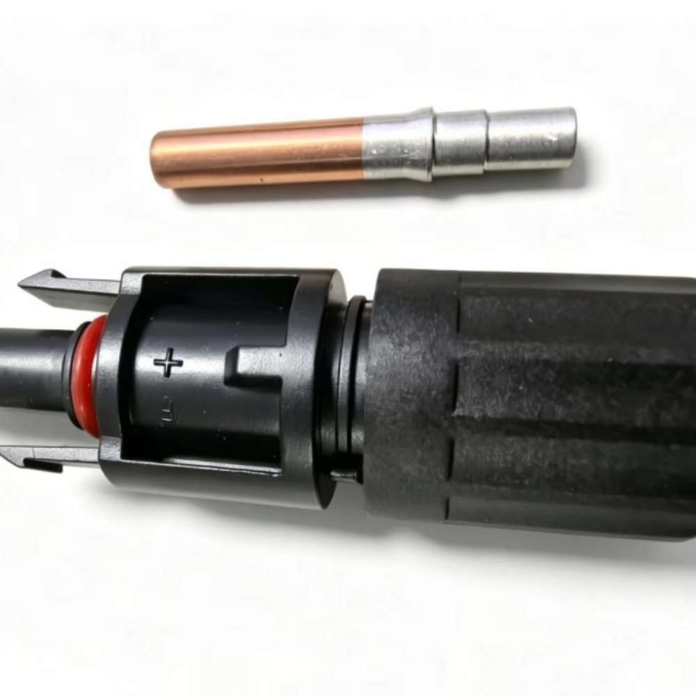 Copper-Aluminum Solar Cable MC4 Connectors 1500V