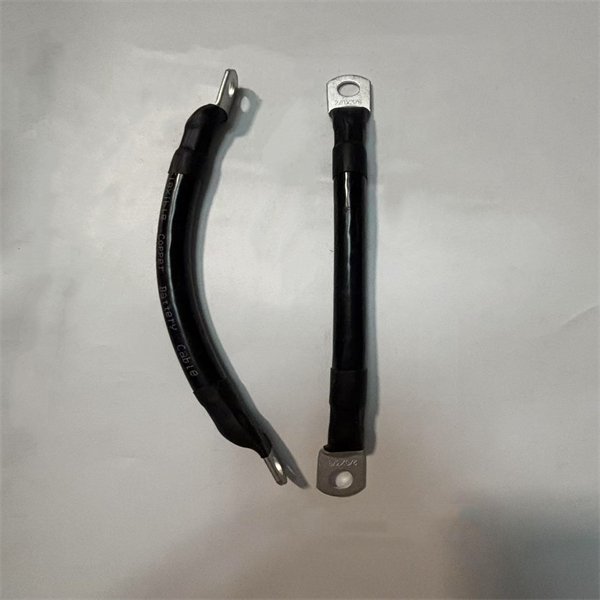 Custom Pure Copper Battery Cable Assembly with Copper Lugs